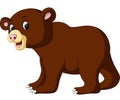 Funny bear Cartoon Royalty Free Stock Photo
