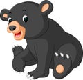 Funny bear Cartoon Royalty Free Stock Photo