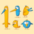 Funny birds