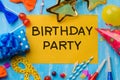 Funny Birthday Party invitation