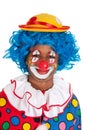 Funny black clown