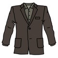 The funny brown jacket