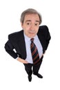 Funny business man portrait Royalty Free Stock Photo