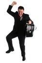 Funny businessman Royalty Free Stock Photo