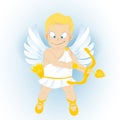 Funny cartoon Cupidon