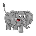 Cartoon elephant illustration