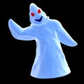 Funny cartoon ghost