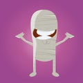 Funny cartoon mummy