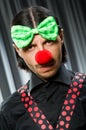 Funny clown in humorous concept Royalty Free Stock Photo