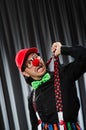 Funny clown in humorous concept Royalty Free Stock Photo