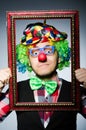 Funny clown Royalty Free Stock Photo