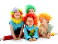 Funny clowns Royalty Free Stock Photo
