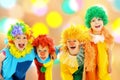 Funny clowns Royalty Free Stock Photo