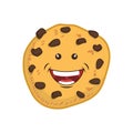 Funny cookie cartoon