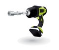 Funny jumping cordless drill