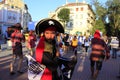 Funny crew members at Crew Parade Varna Bulgaria