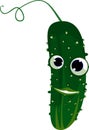 Funny cucumber