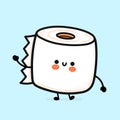 Funny cute vector cartoon illustration icon Royalty Free Stock Photo