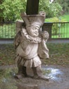 Parks in Salzburg are adorned with funny gnomes.