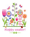 Funny easter card Royalty Free Stock Photo