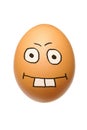Funny egg Royalty Free Stock Photo