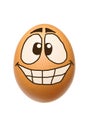 Funny egg Royalty Free Stock Photo