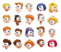 Funny faces Royalty Free Stock Photo