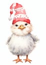 Funny Fluffy Avian Royalty: A Whimsical Nursery Poster featuring