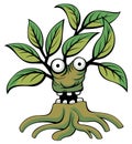 Funny forest spirit