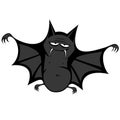 Funny freaky bat