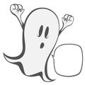 Funny freaky ghost