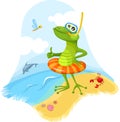 Funny frog Royalty Free Stock Photo
