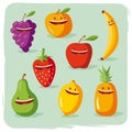 Funny fruits