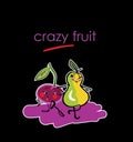 Funny Fruits illustration