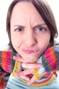 Funny girl face Royalty Free Stock Photo