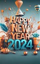 funny graphics for new year 2024