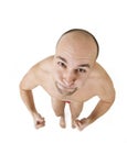 Funny guy posing Royalty Free Stock Photo
