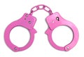Funny Handcuffs Royalty Free Stock Photo