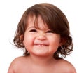 Funny happy baby toddler face Royalty Free Stock Photo