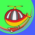 Funny helicopter