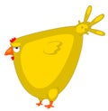 A funny hen