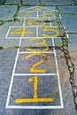 Funny Hopscotch (Numbers)