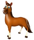 funny Horse cartoon character