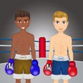 Illustration of boxeur