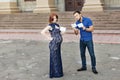 Funny image. ÃÂ¡ouple expecting a baby: they holds a signs