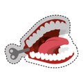 Funny Joke teeth icon