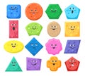 Funny kids shapes objects