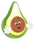 Funny little avocado