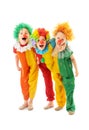 Funny little clowns Royalty Free Stock Photo