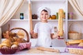 Funny little cook Royalty Free Stock Photo